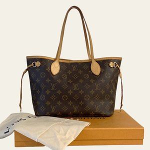 Authentic Louis Vuitton Monogram Neverfull PM Bag